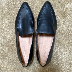 Madewell Black Leather Loafers